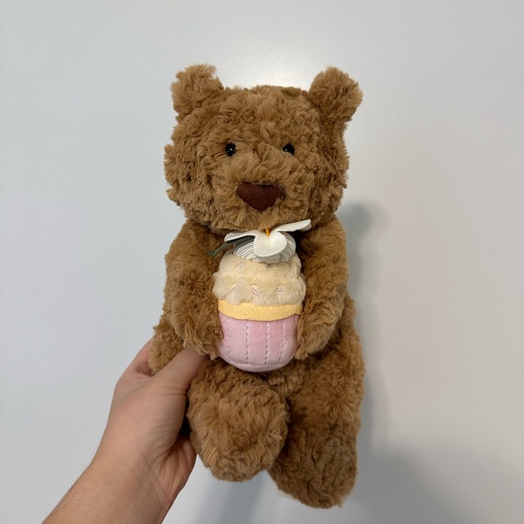 Jellycat Other - Jellycat  Bartholomew Bear ‘Cupcake’ SHANGHAI EXCLUSIVE NWT RETIRED VHTF
